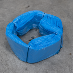 infinity waste bag blue