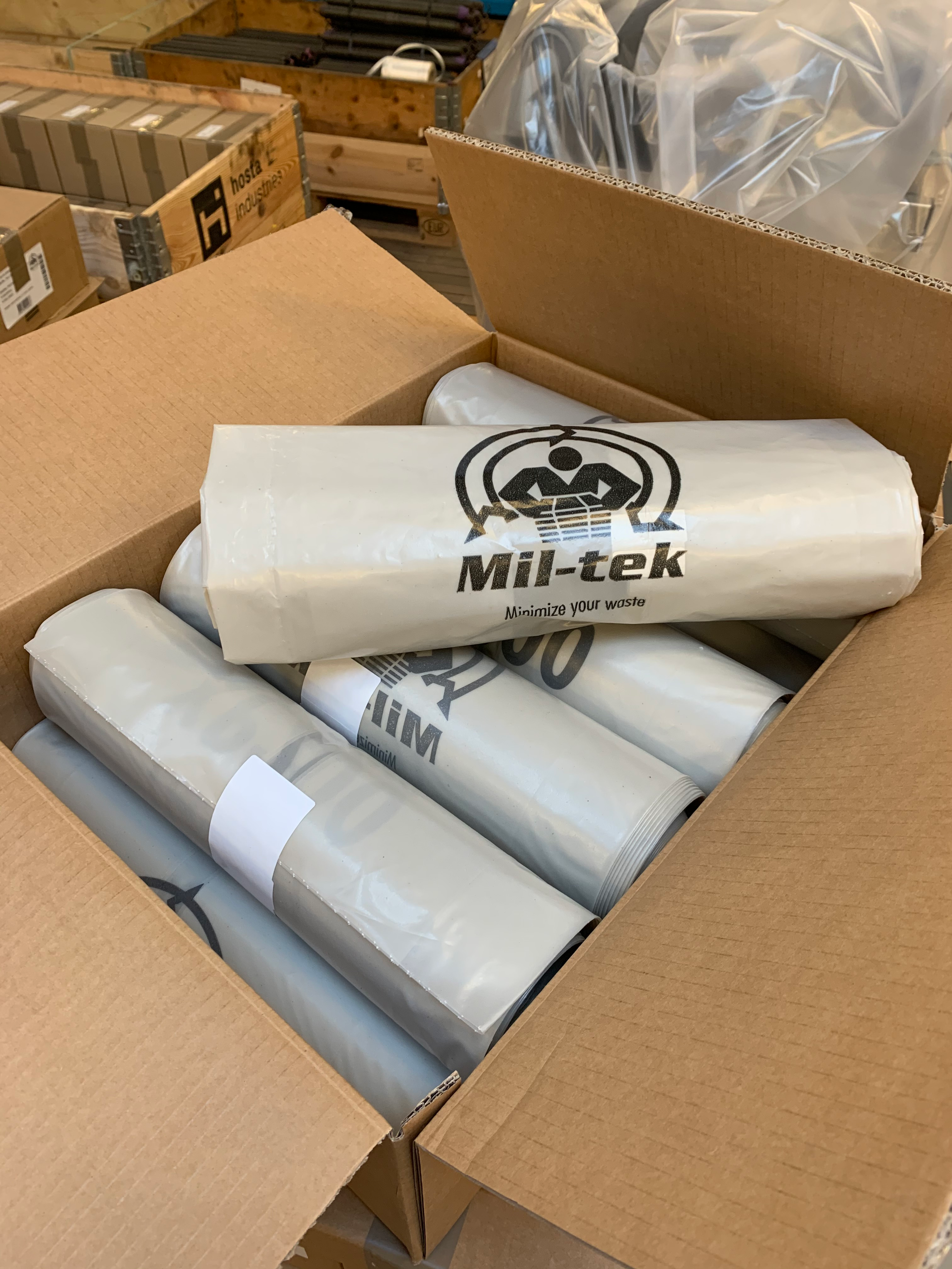 Plastic bags for stands