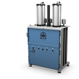 Large blue baler for plastic A509